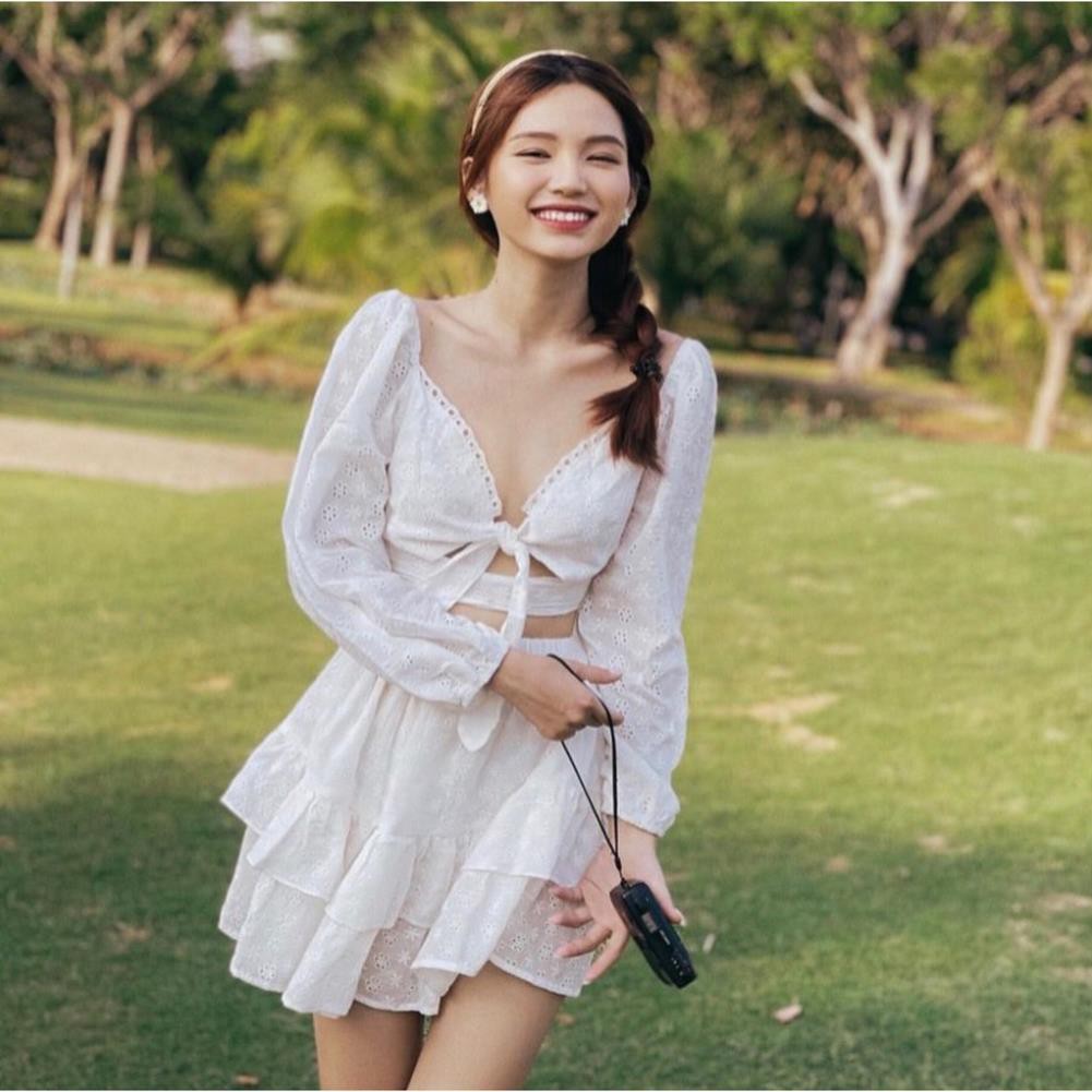 Set Đồ Nữ, Chất Liệu Cao Cấp Dễ Mặc Siêu Sang Chảnh Thời Trang Mùa Hè 2021 Form Chuẩn Dưới 56kg Mặc Vừa.