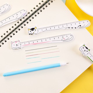 Thước kẻ mèo con Zanmoo 21cm