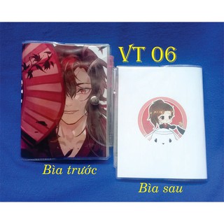 Sổ tay Ma Đạo Tổ Sư - CP Vong Tiện (6 mẫu) - size nhỏ (Lam Vong Cơ, Ngụy Vô Tiện, Lam Trạm, Ngụy Anh)