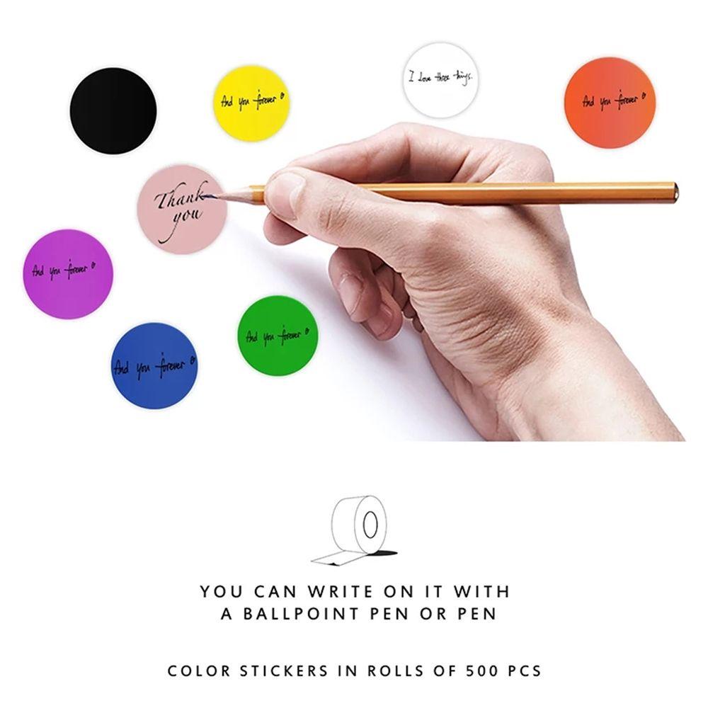 500 Nhãn Dán An Toàn Không Mùi Nhiều Màu Không Độc Hại