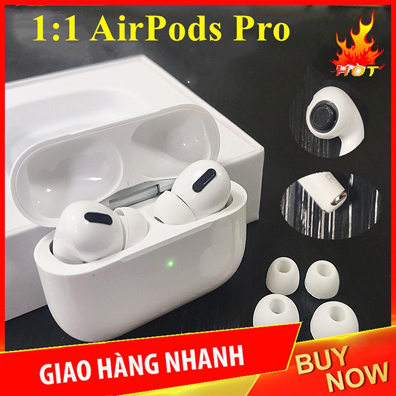 [Airpods Pro] Tai nghe Nhét Tai Bluetooth Airpod Pro  Đầy Đủ Chức Năng - Nguyên Seal - Bảo Hành 12 Tháng