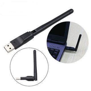 Usb thu wifi cho máy tính 802.11 có anten + đèn led thu xa