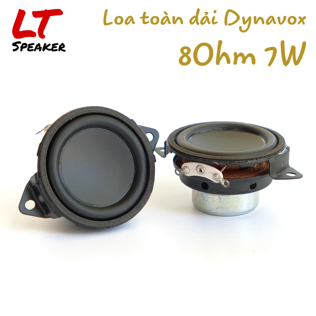 Loa toàn dải Dynavox Đức 1.75 inch 8Ohm 7W - Loa từ Neo 45mm DIY âm thanh bluetooth