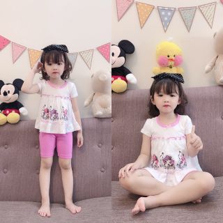 Bộ bánh bèo bé gái
