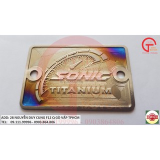 TEMTITAN - NẮP DẦU THẮNG XE SONIC BẰNG TITAN
