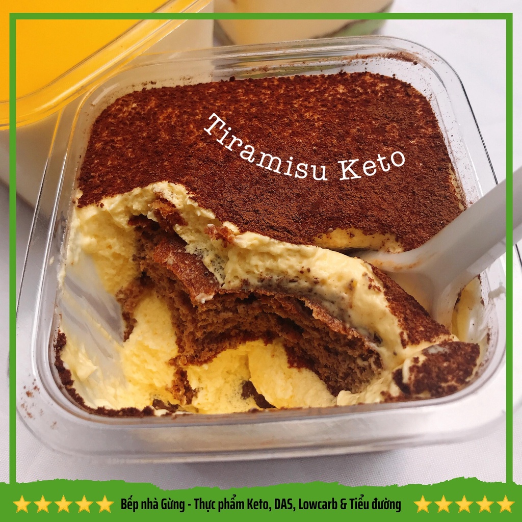 Tiramisu - Cheesecake - Mousse - For Keto, DAS, Lowcarb, Eatclean & Tiểu đường