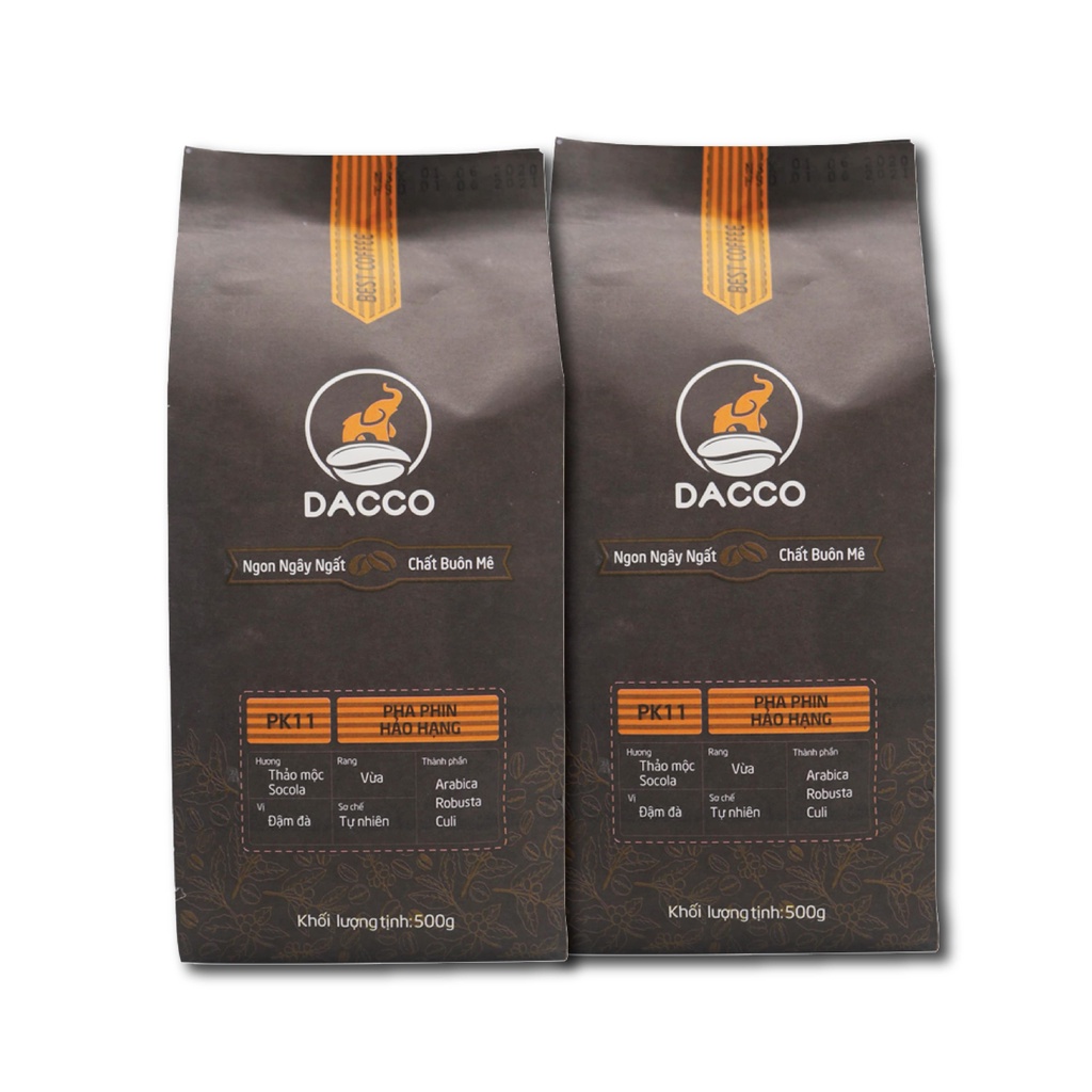 Cà phê pha phin Hảo Hạng 1kg - Cà phê nguyên chất Dacco