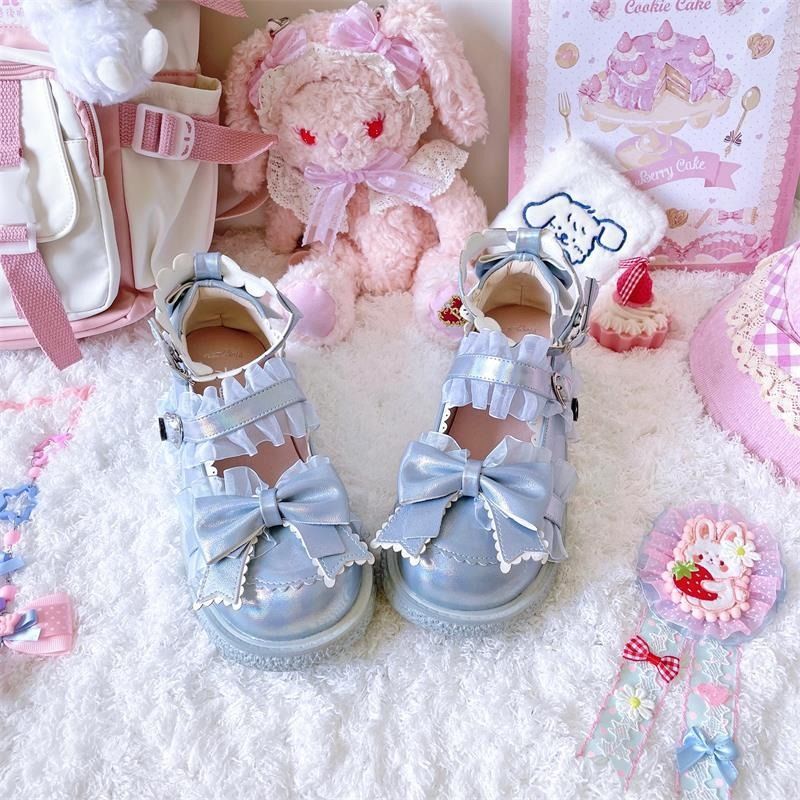 Giày búp bê Lolita da mềm cỡ nhỏ thời trang mùa hè dành cho nữ