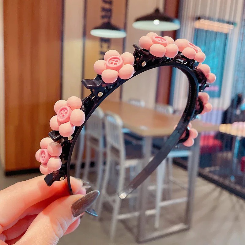 Bờm tóc Hàn quốc đính hoa quả siêu dễ thương cho bé gái