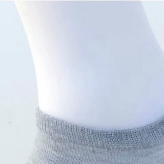 Tất cotton FHYL trung tính thoáng khí màu đen / trắng / xám