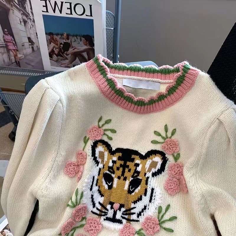 Áo Len Thiết Kế Mới Phong Cách Lười Mùa Thu