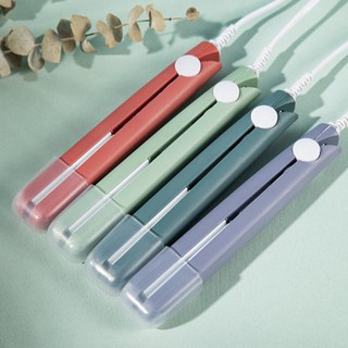 Máy làm tóc mini, máy uốn xoăn, dập xù, làm phồng là kẹp tóc thẳng mini bảo hành 6 tháng lỗi 1 đổi 1 - mkt