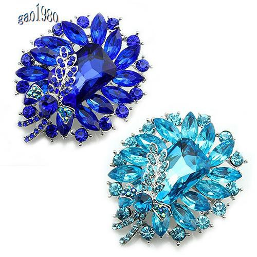 Ghim CàI ÁO HìNh Bươm BướM ĐíNh Kim Cương Pha Lê Giả ThờI Trang Cho Nữ