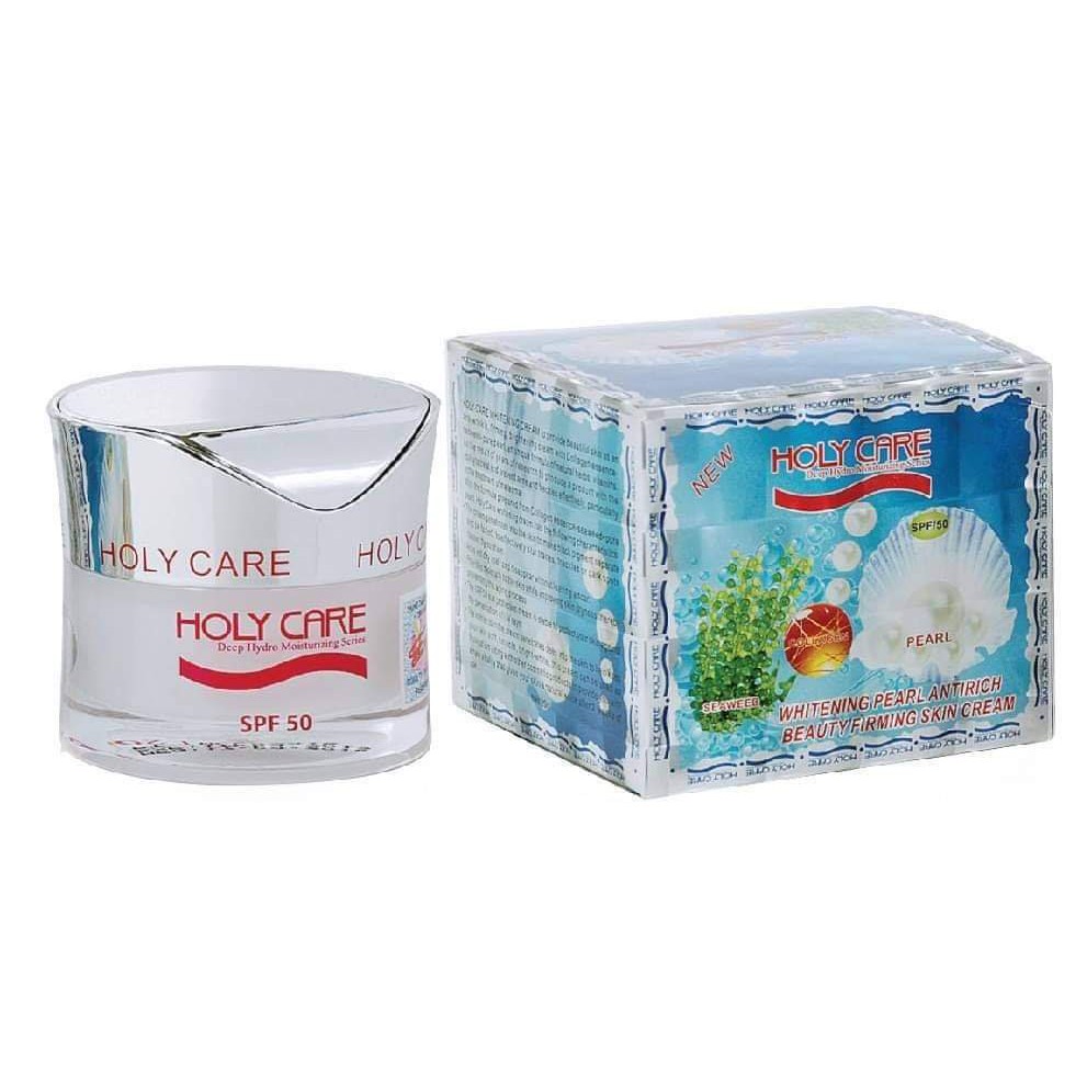 combo 2 sp ngọc trai cao cấp Holy care dưỡng trắng da chính hãng