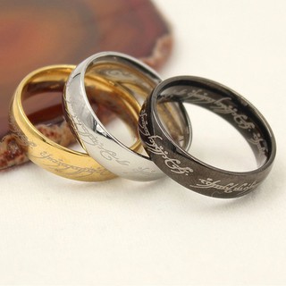 NHẪN CHỮ CỔ MAY MẮN TITANIUM