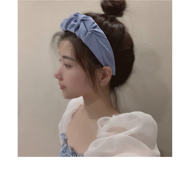 Cài tóc thời trang màu trơn - Maben