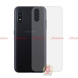 Miếng dán lưng cacbon Samsung Galaxy A01