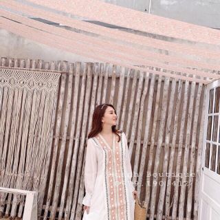 ĐẦM MAXI VIỀN THỔ CẨM THÊU
