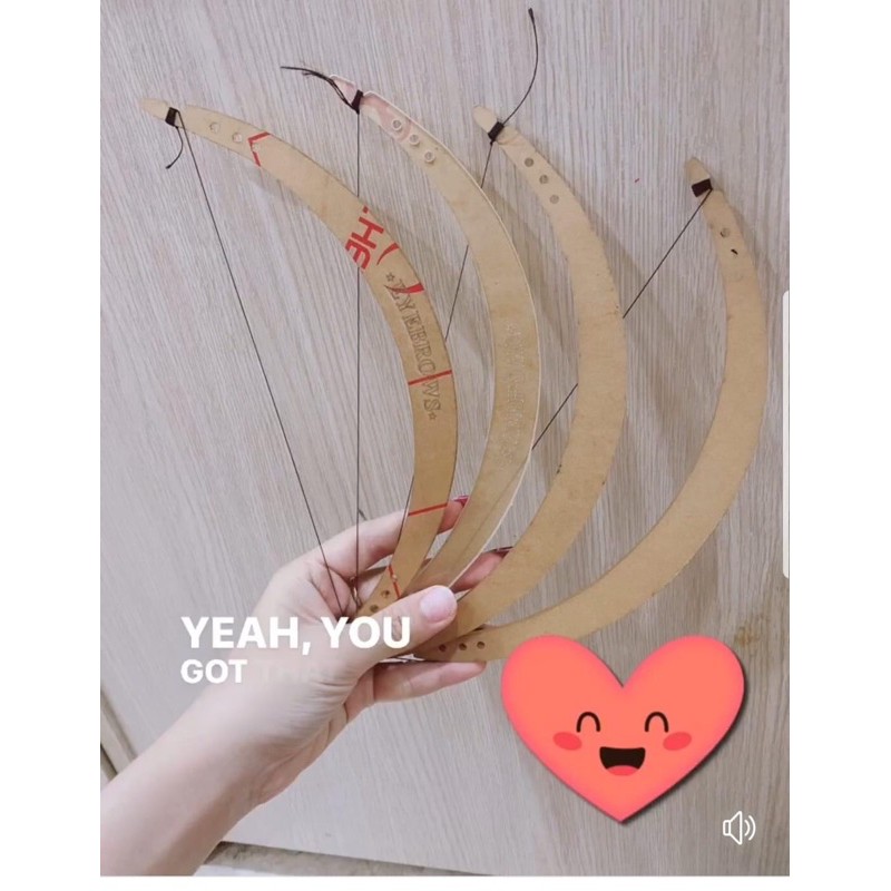 thước cung vẽ lông mày