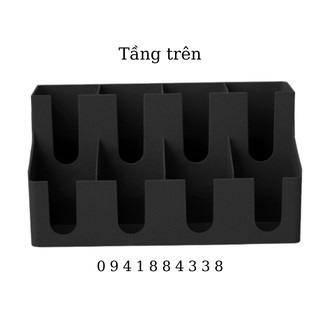 Kệ Úp Ly 11 Ngăn 2 Tầng