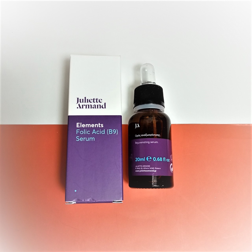 Serum B9 Juliette Armand Tinh chất phục hồi làm dịu da, Folic Acid B9 Serum JA 20ml