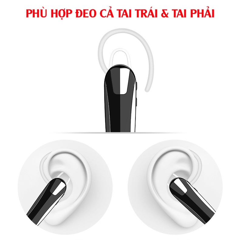 GiGiBomstore Tai nghe Bluetooth, mTai nghe không dây X8 Chống nước, Pin 300mAh, Nói 48 giờ, Nghe nhạc 36 giờ