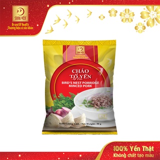 Cháo Tổ Yến Thịt Bằm Song Yến Dạng Gói/Ly 50gr
