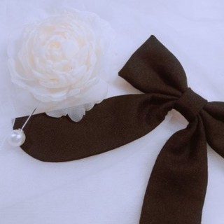 NƠ CỘT TÓC HANDMADE THÊU TAY