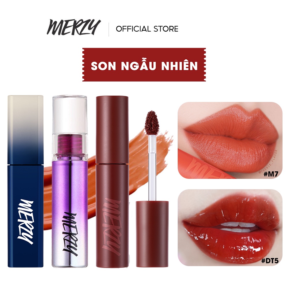 Son Quà Tặng Ngẫu Nhiên Merzy Tint 4g