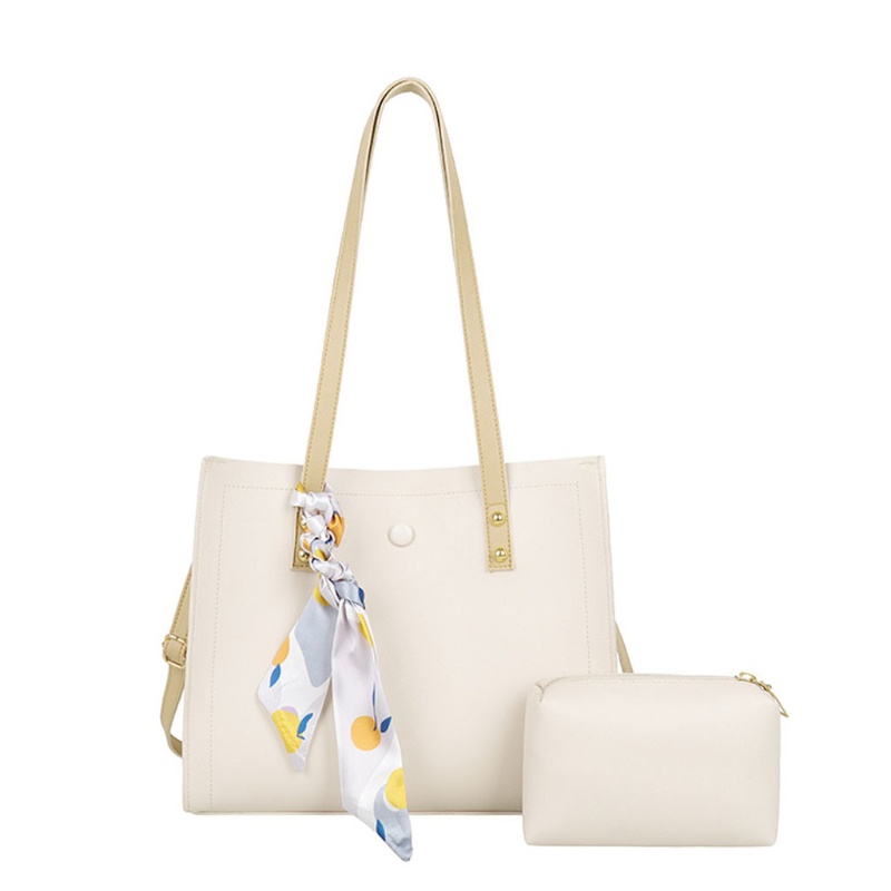 Set 2 Túi Xách Da PU Cỡ Lớn Thời Trang Nữ