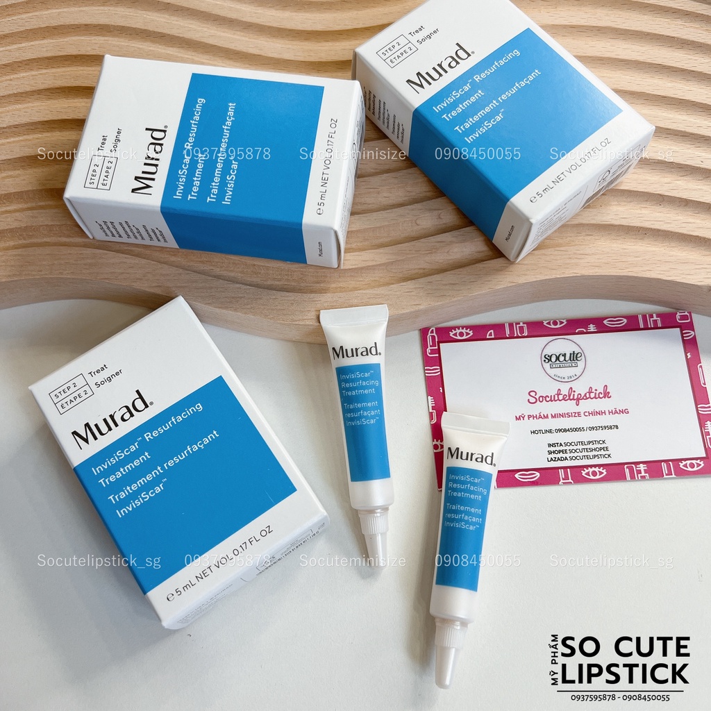 Mini 5ml - Kem dưỡng Murad InvisiScar Resurfacing Treatment Fullsize