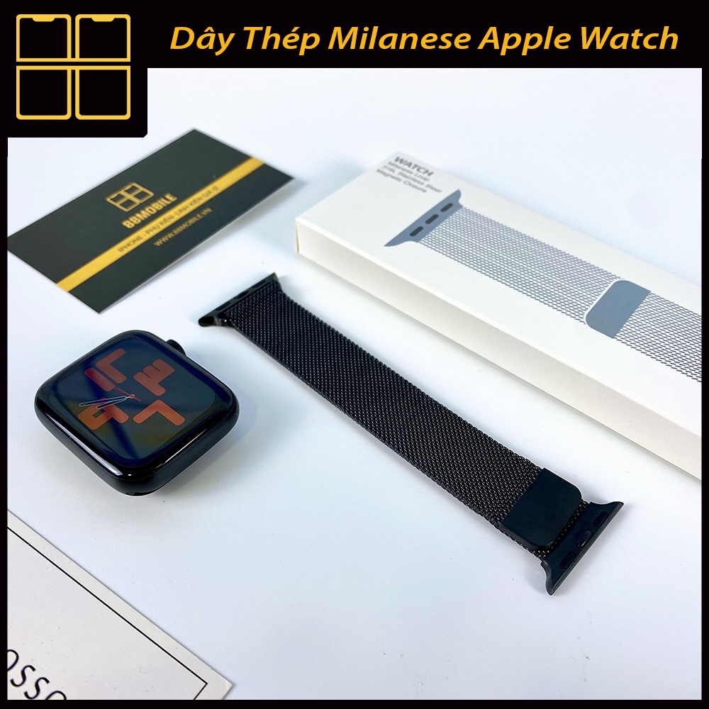 Dây Thép Apple Watch Milan Loop Cao Cấp Đủ Size 38mm/40mm/42mm/44mm 88Mobile