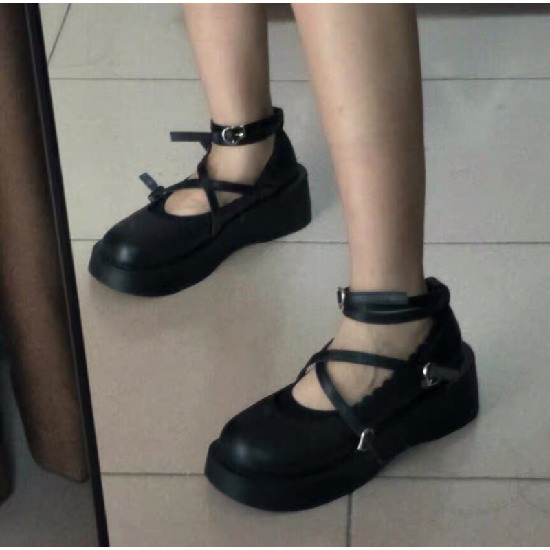 [LNHBO - ORDET] Giày oxford đế cao phối dây (Ảnh thật ở cuối) | BigBuy360 - bigbuy360.vn