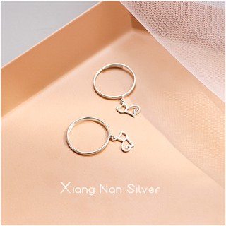 Nhẫn mặt mèo tòn ten xinh