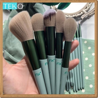 Bộ cọ trang điểm cá nhân Fix+ 13 cây - Cọ makeup chuyên nghiệp cao cấp - Lông mềm mịn- Kèm túi, Hộp sang chảnh