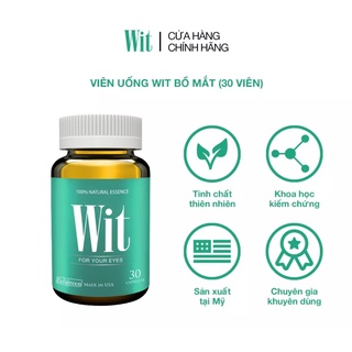 Viên uống wit bổ mắt - lọ 30 viên - hàng chính hãng