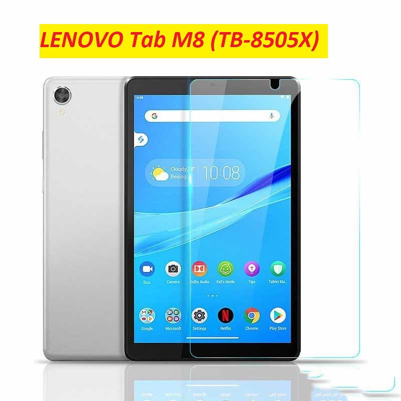 3PCS Kính cường lực Lenovo Tab M8 (TB-8505X) trong suốt, bảo vệ máy tính bảng