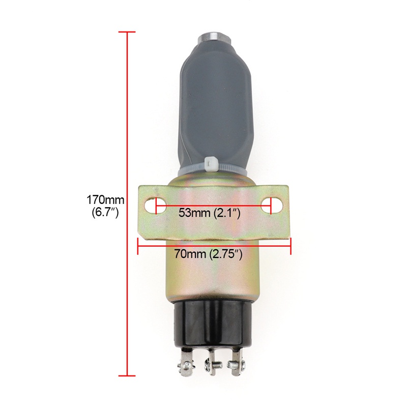 3864274 Van Điện Từ SA-3766T 24V 1751-24E Chuyên Dụng Cho Cummins