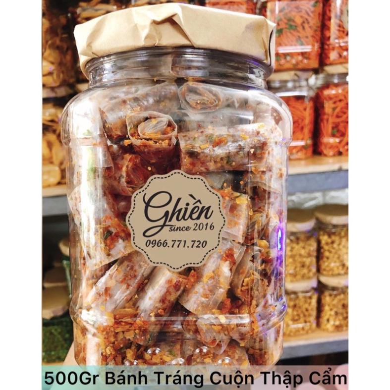 500Gr BÁNH TRÁNG CUỘN, 300Gr BÁNH TRÁNG THẬP CẨM - Đồ ăn vặt tphcm  [ Ăn Vặt Ngập Mặt Shop ]