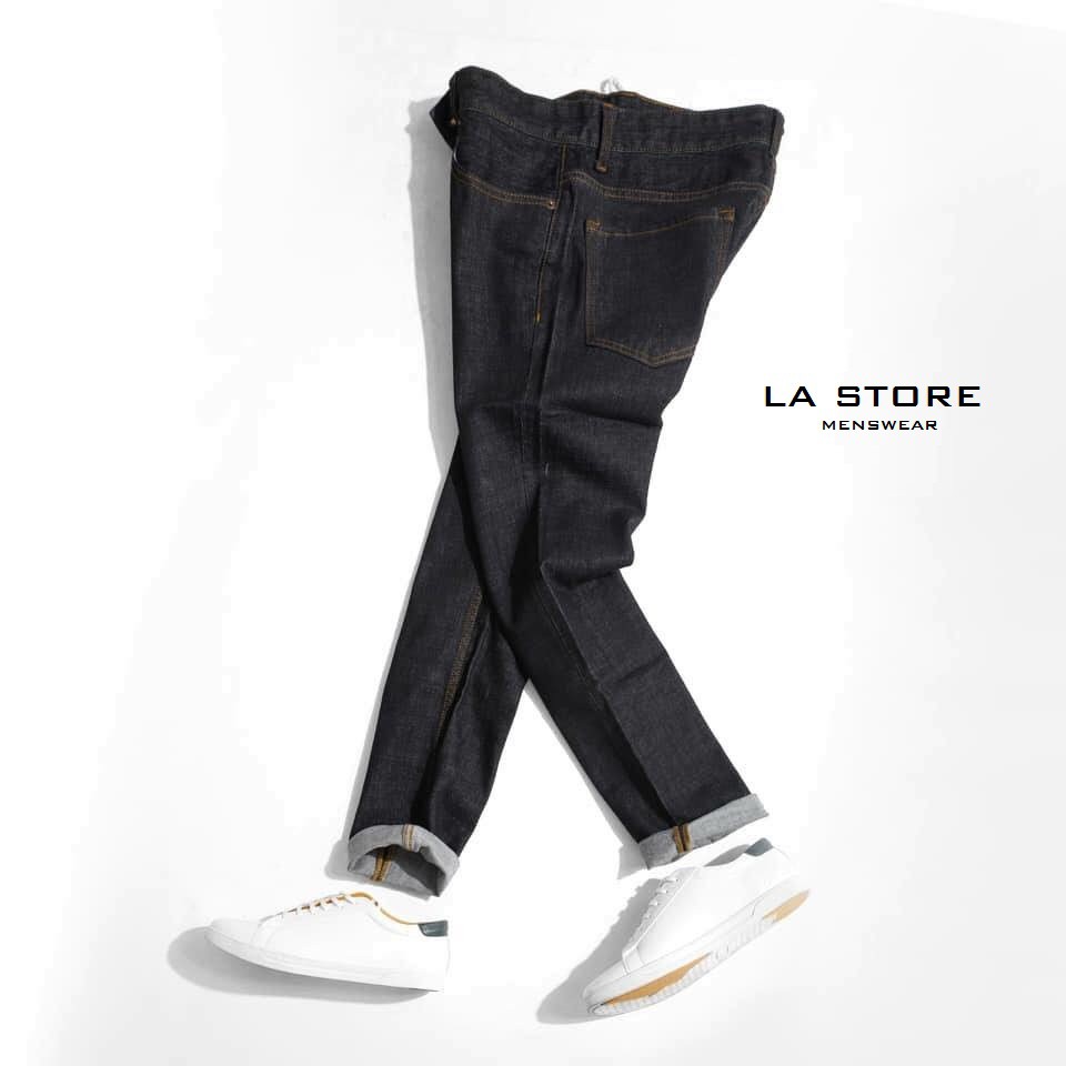 Quần jeans tiêu navy xanh đậm Routine