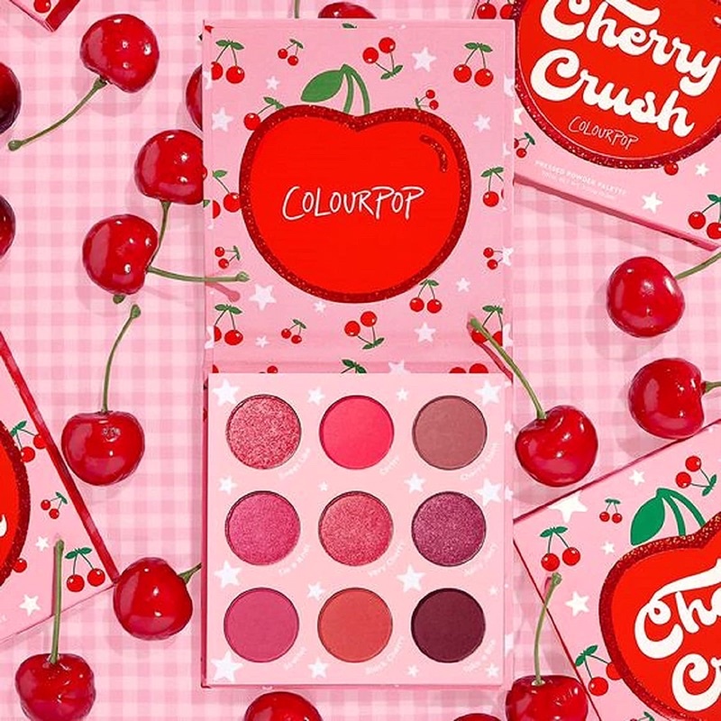 Bảng phấn mắt trang điểm 9 ô Colourpop Cherry Crush