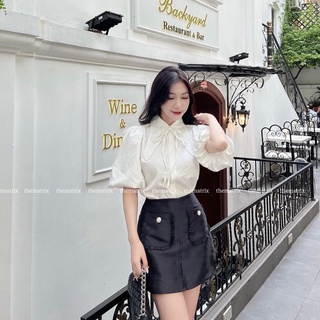 Chân váy tafta túi hộp