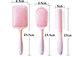 Lược chải tóc chống tích điện 3 mẫu a0600