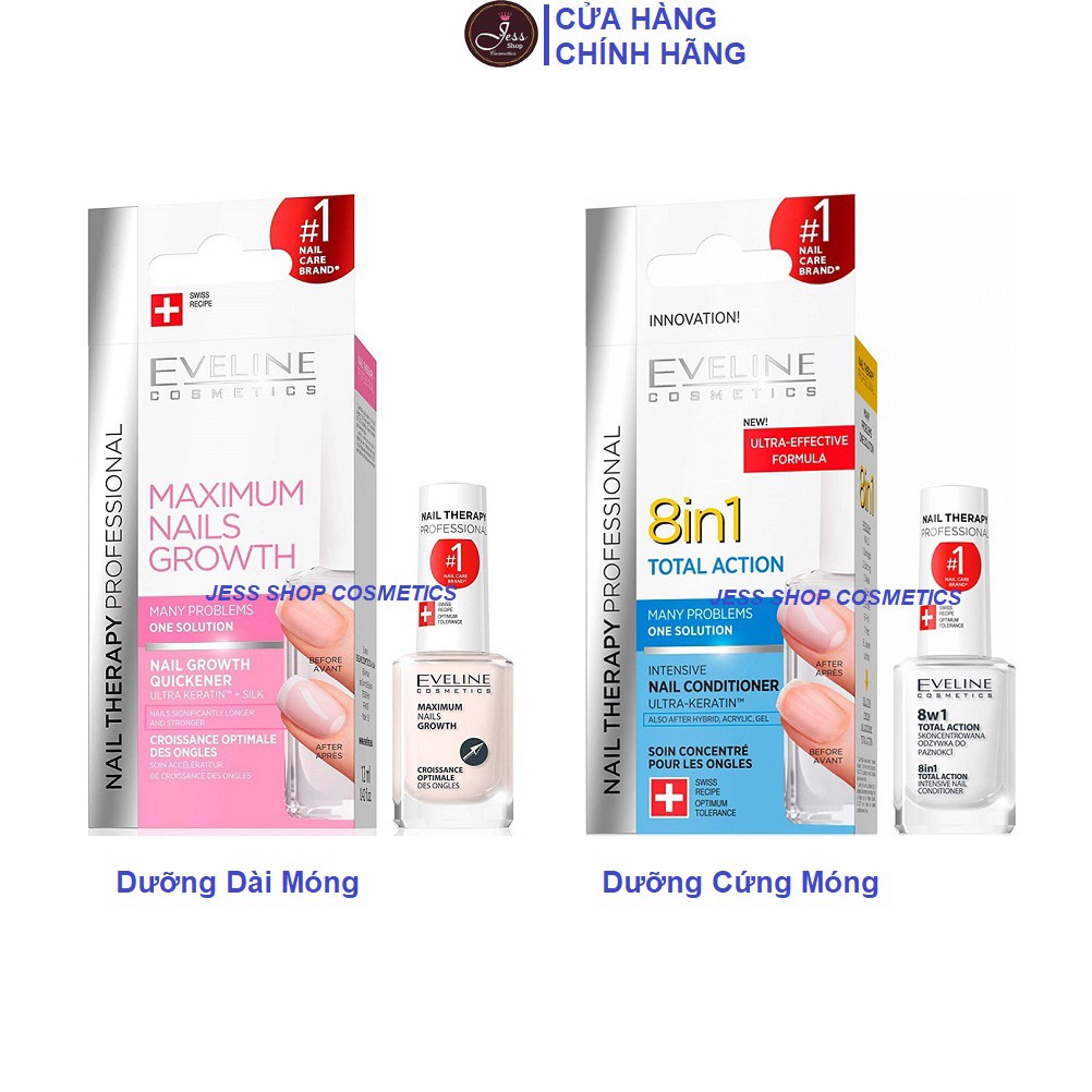 Dưỡng Móng Eveline Làm Dài Và Cứng Móng 12ml