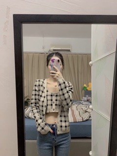[ODER 4-16 ngay] Set áo len nữ jennie blackpink MS111