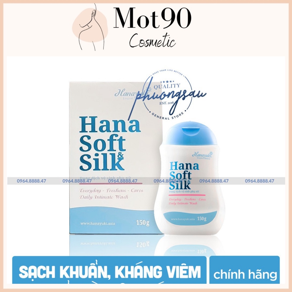 Dung Dịch Vệ Sinh Phụ Nữ Hana Soft Silk