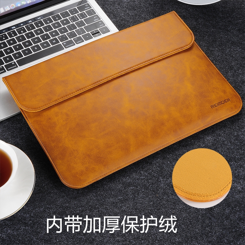 Túi da bò đựng laptop 11.6/12/13.3/14/15.6 inch phong cách doanh nhân | BigBuy360 - bigbuy360.vn