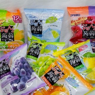 Thạch trái cây orihiro gói to mỗi gói mix 2 vị trái cây thơm ngon, bổ dưỡng cho bé