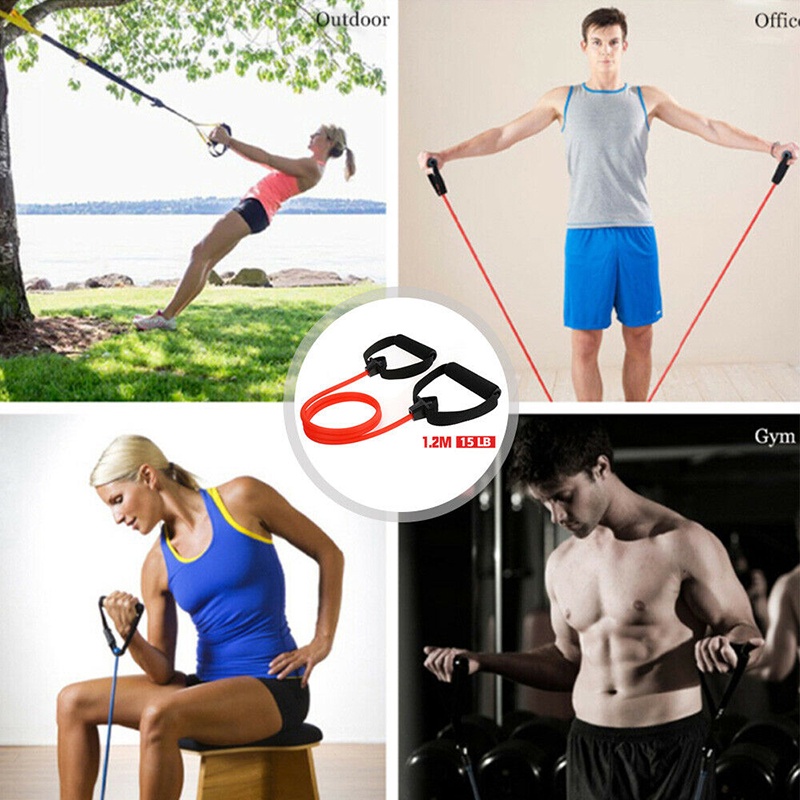 Dây Kéo Kháng Lực Co Giãn Dùng Tập Yoga / Thể Hình