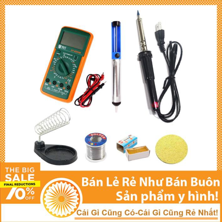 Combo Bộ Mỏ Hàn Thiếc 60W Và 6 Món Dụng Cụ Kỹ Thuật